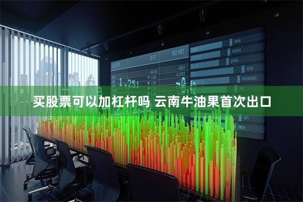 买股票可以加杠杆吗 云南牛油果首次出口